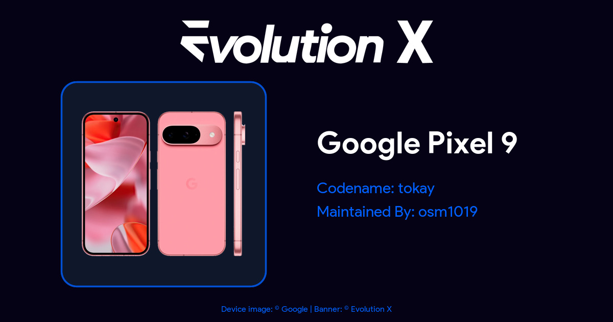 Google Pixel 9 (tokay) | Evolution X